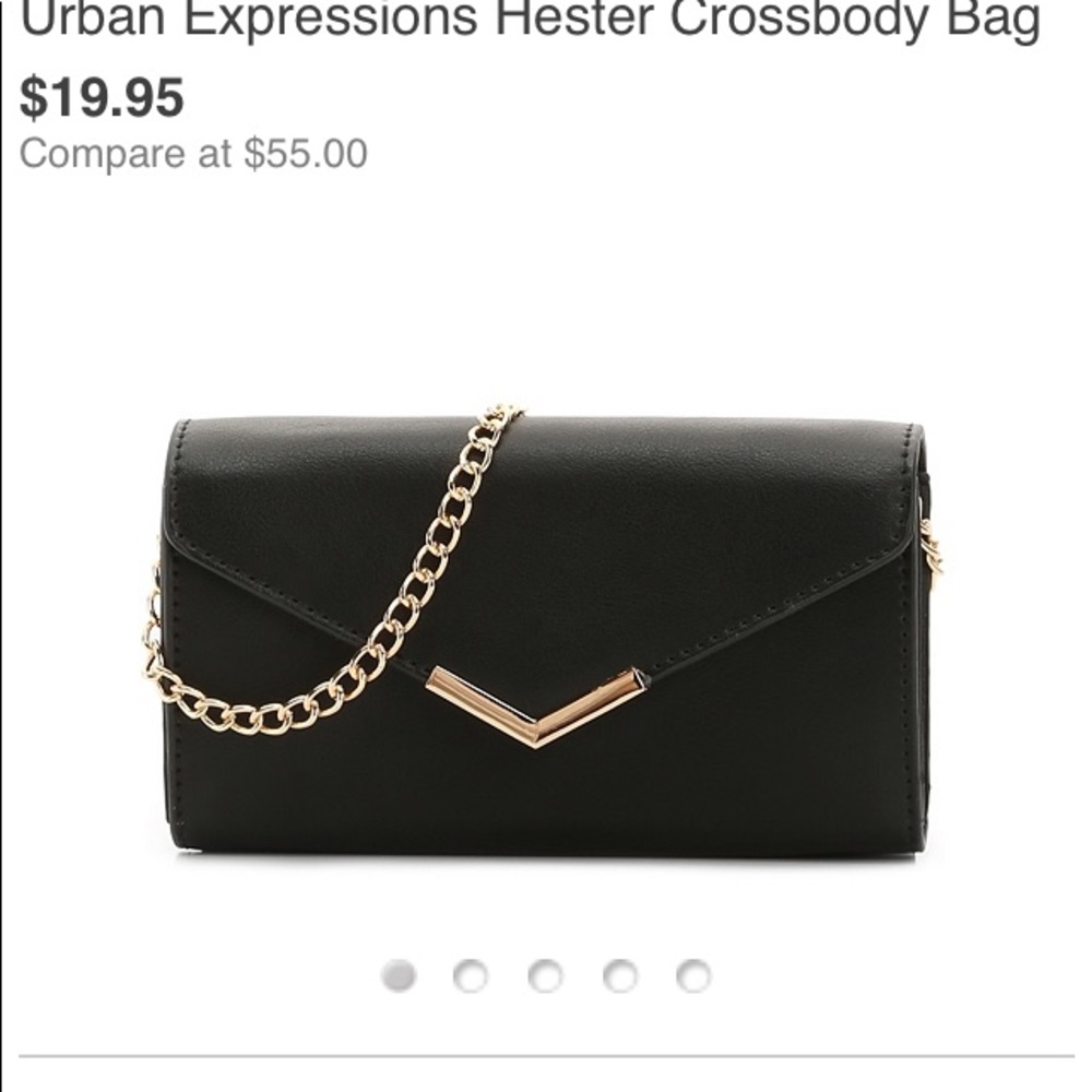 Mini black purse